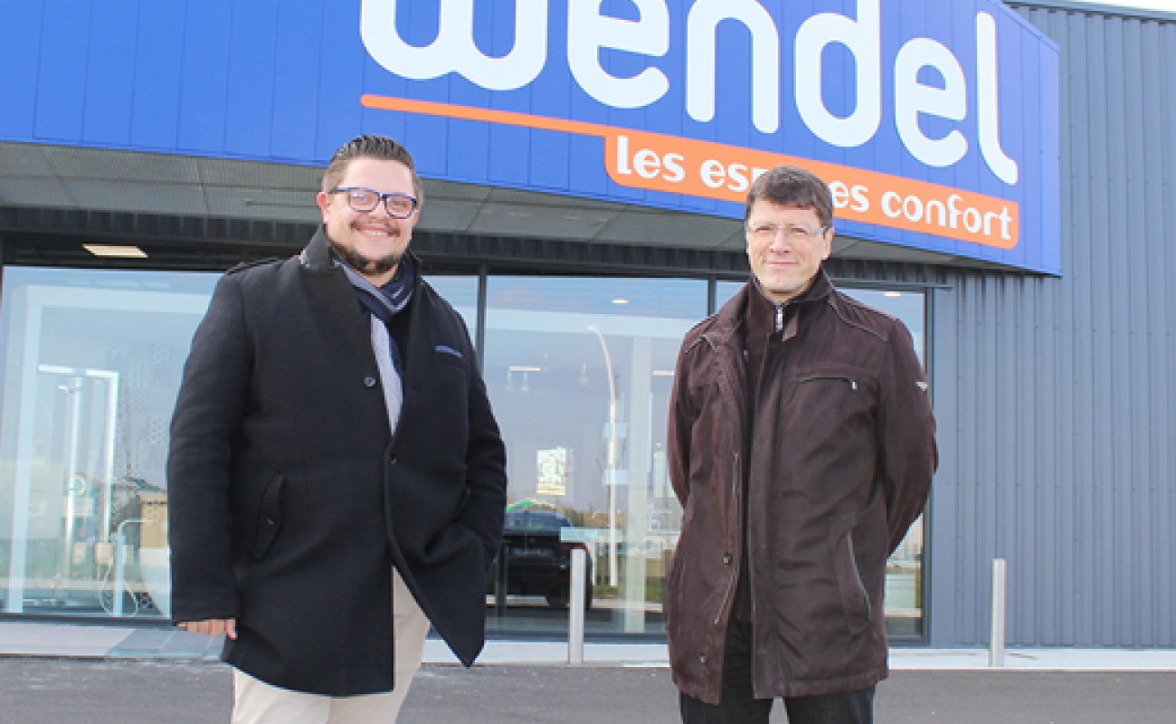 Julien Galache et Philippe Wendel, dirigeant