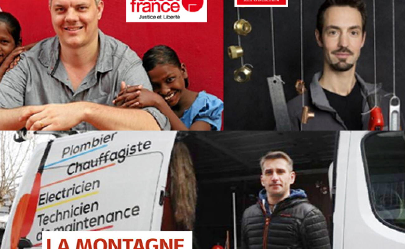 Régis Troupel, Arthur Cochinaire et Yohann Suant