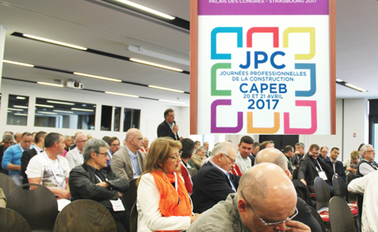Plusieurs conférences et tables rondes ont animé les Journées de la Construction de la CAPEB qui se sont déroulées fin avril à Strasbourg.