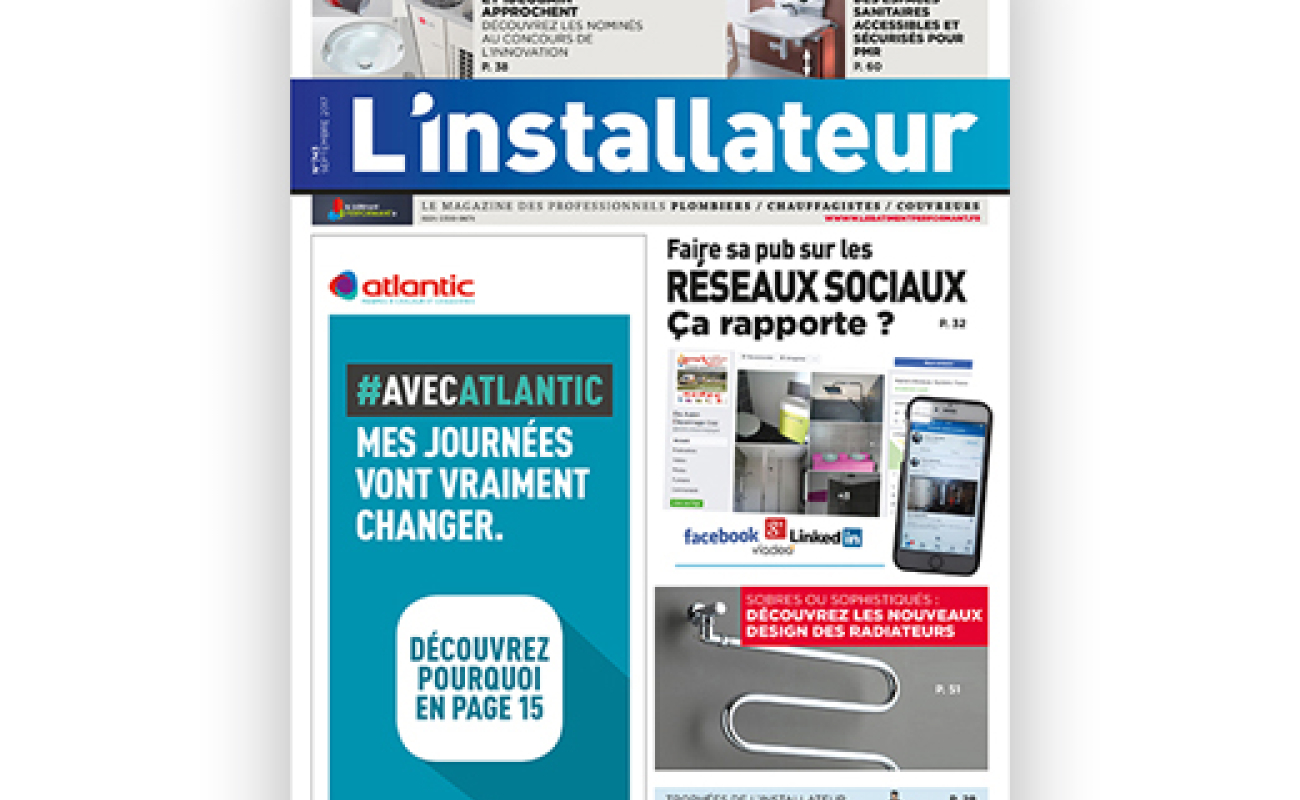 L'Installateur septembre 2017 n° 743