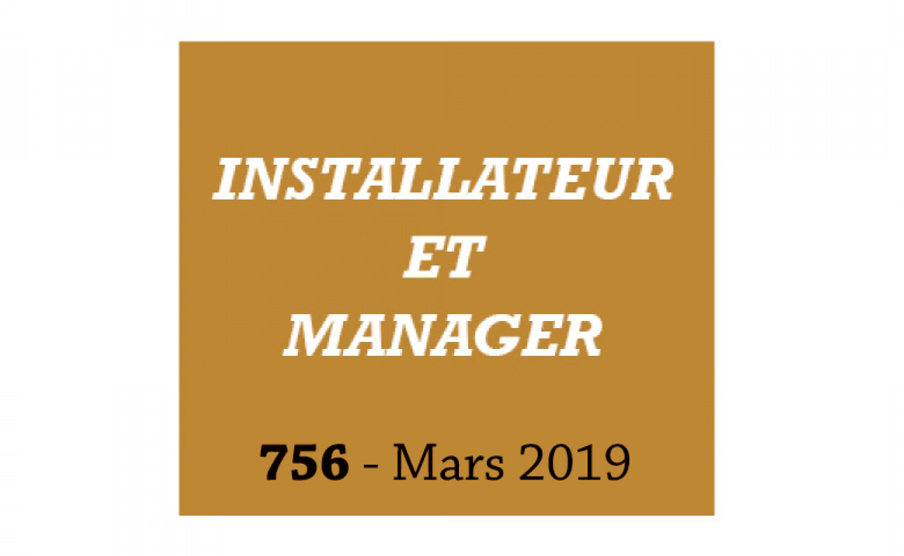Article paru dans L'Installateur 756