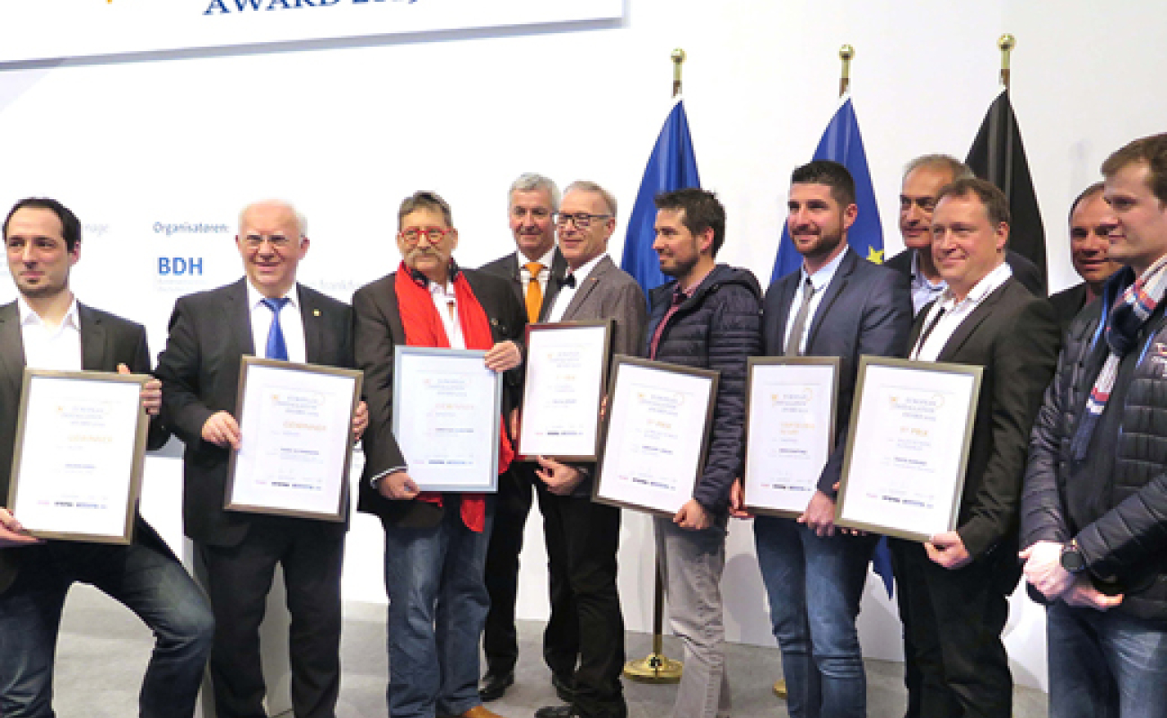 Organisée en partenariat avec le journal l’Installateur et son homologue allemand Krammer Group et ses revues RAS et SHT, la compétition a mis en lice des professionnels du chauffage et du sanitaire de toute l’Europe.