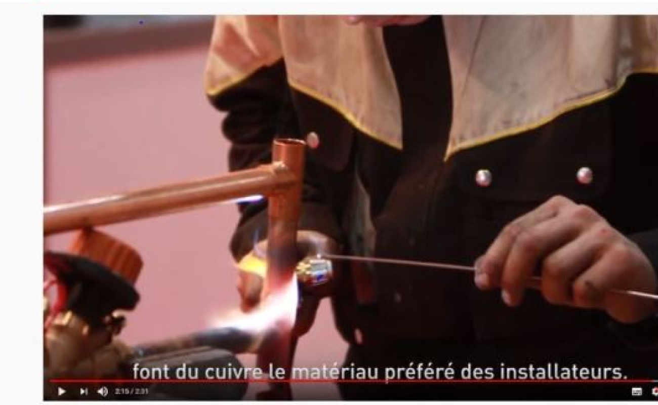 5 vidéos pour mieux connaître le tube cuivre