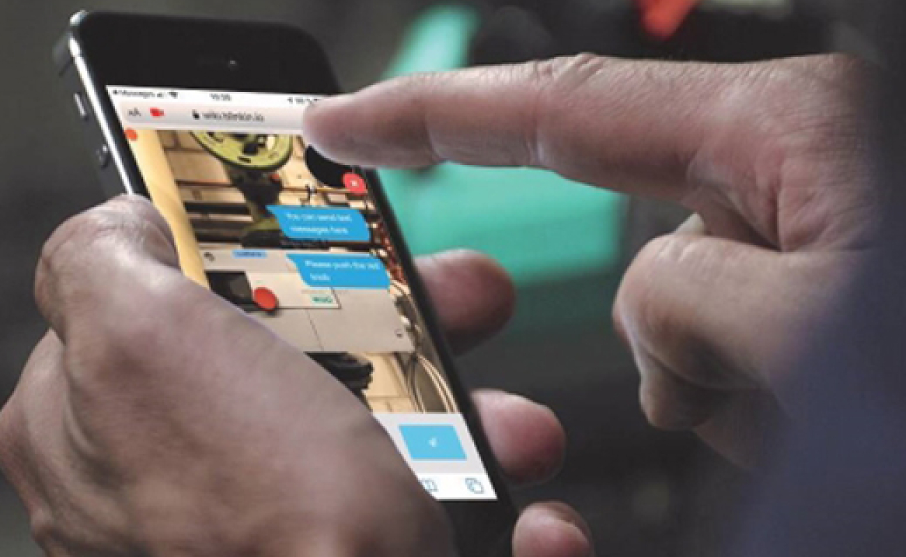 un technicien Wilo dan votre portable