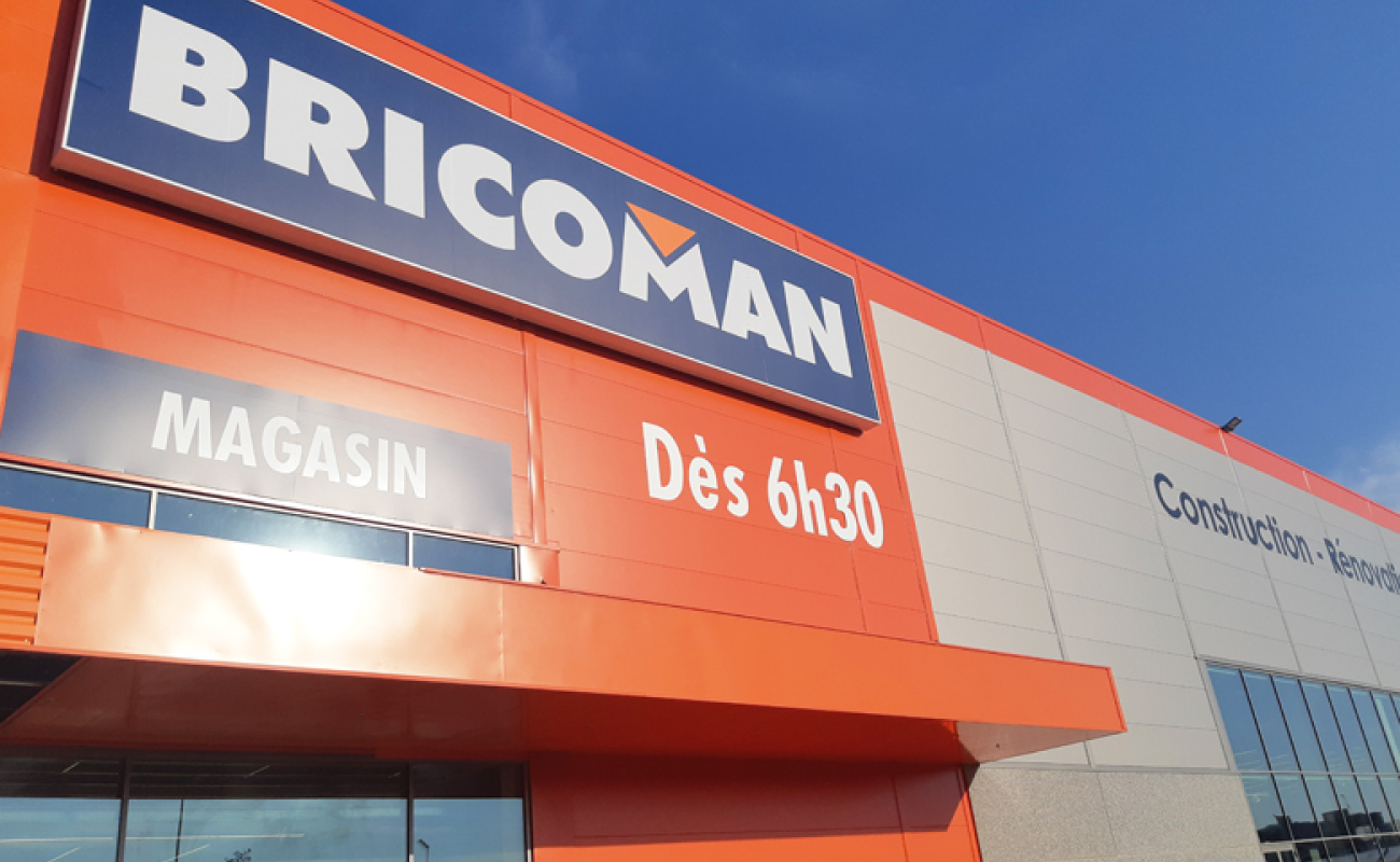 Ouvert depuis le 28 septembre dernier, le magasin Bricoman de Bonneuil-sur-Marne (Val-de-Marne) s’étend sur 10 000 m2 !