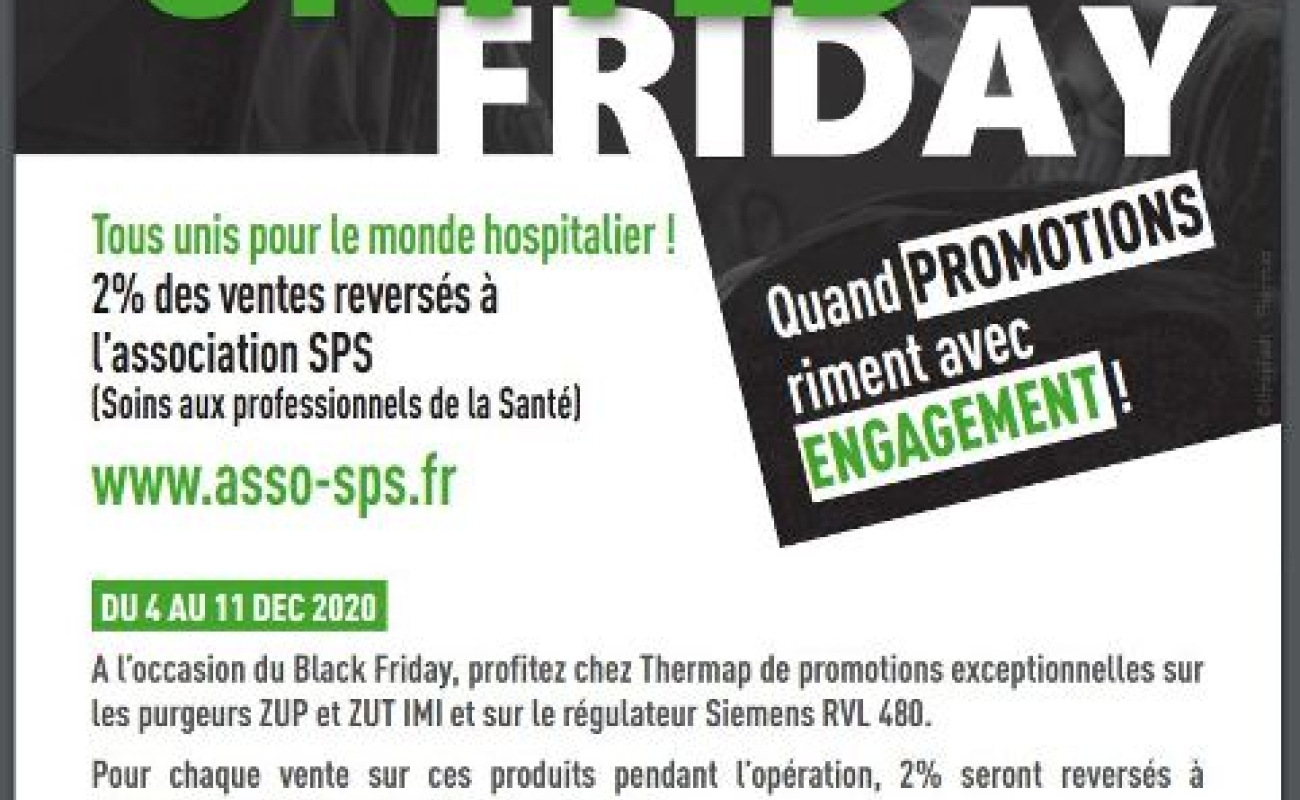 Thermap vient en soutien aux personnels soignants avec l'opération United Friday
