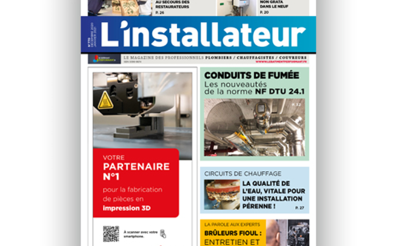 INSTALLATEUR DECEMBRE N° 770