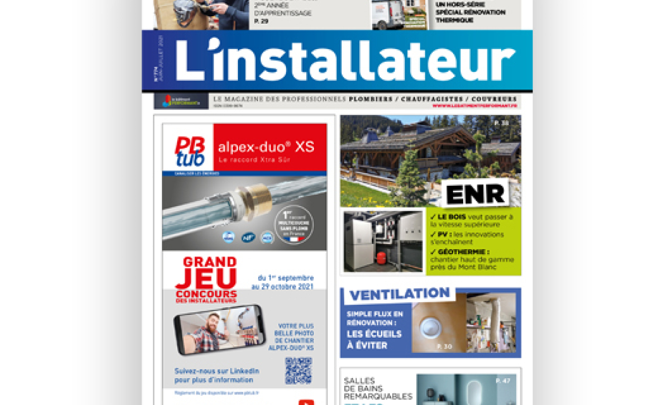 Installateur juin-juillet 2021 n° 774