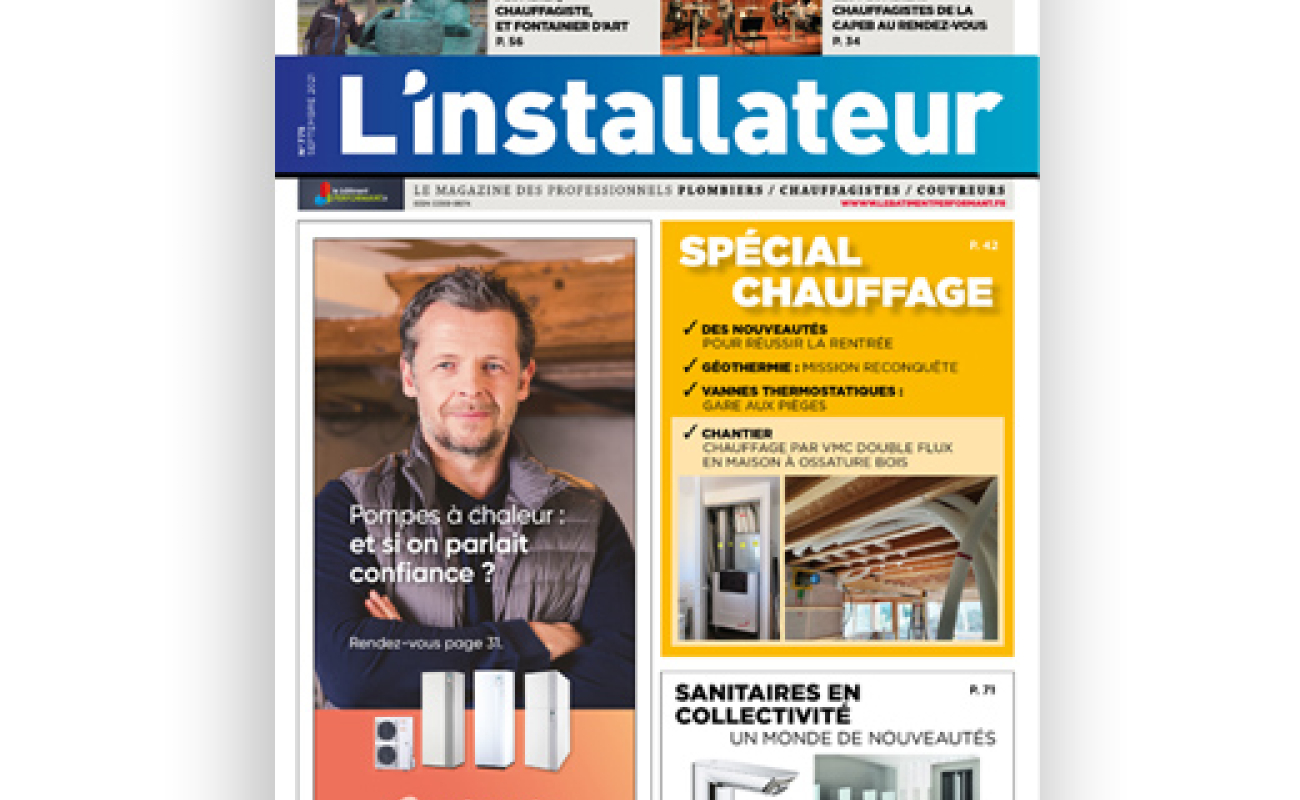 Installateur n° 775 septembre 2021