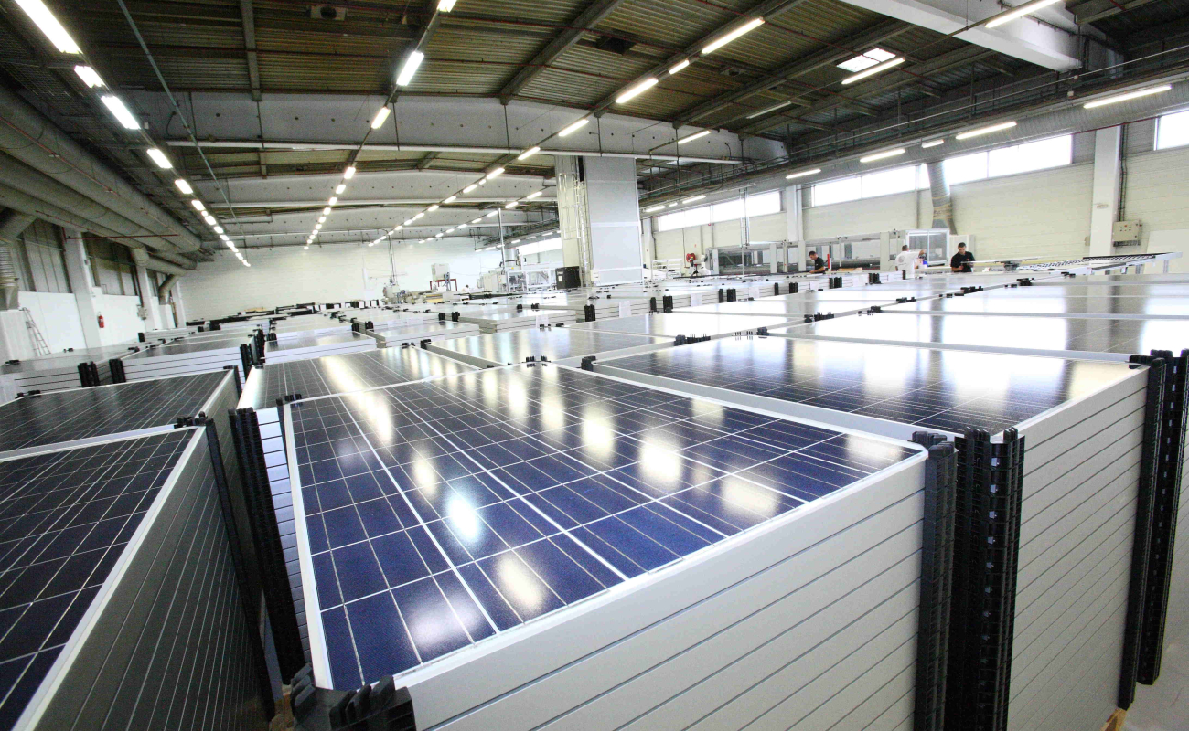 Usine solaire