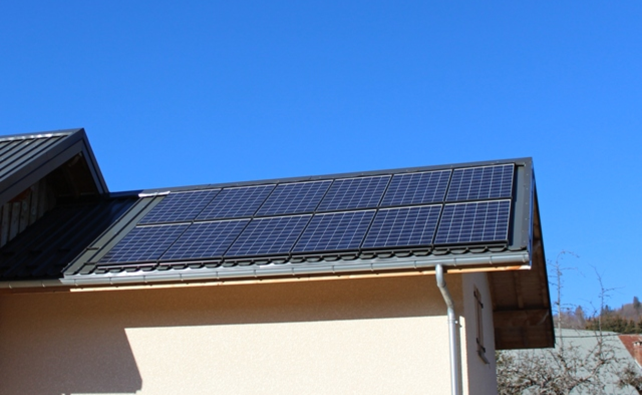 Toiture solaire PV