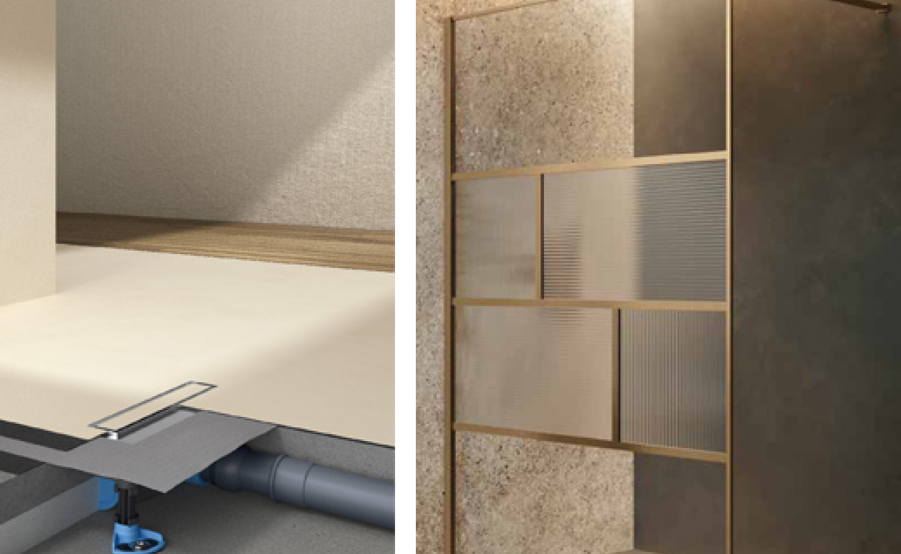 Douche : zoom sur les caniveaux, receveurs et parois