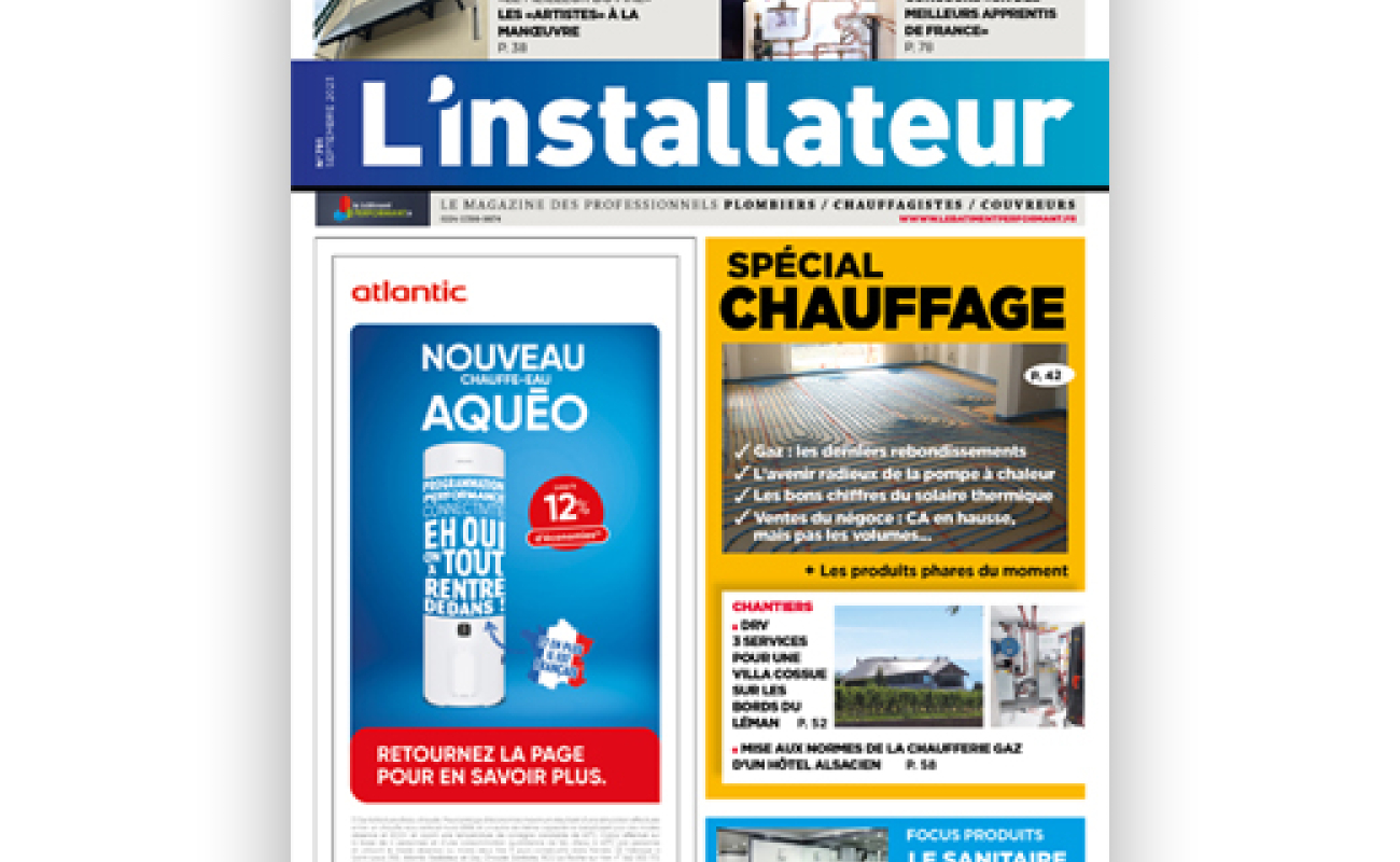 Installateur septembre 2023 n° 791