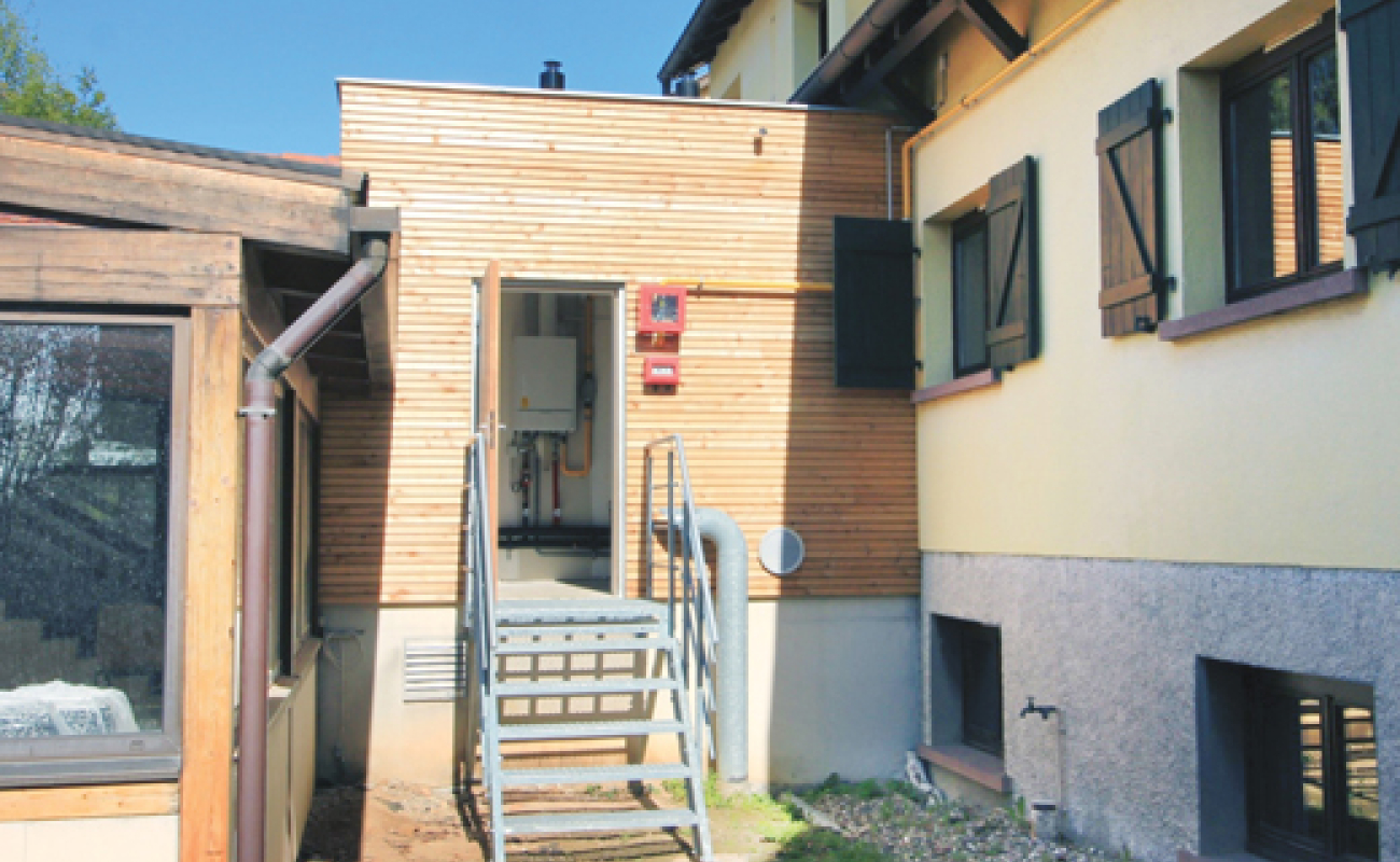 Changement d’énergie pour un hôtel alsacien