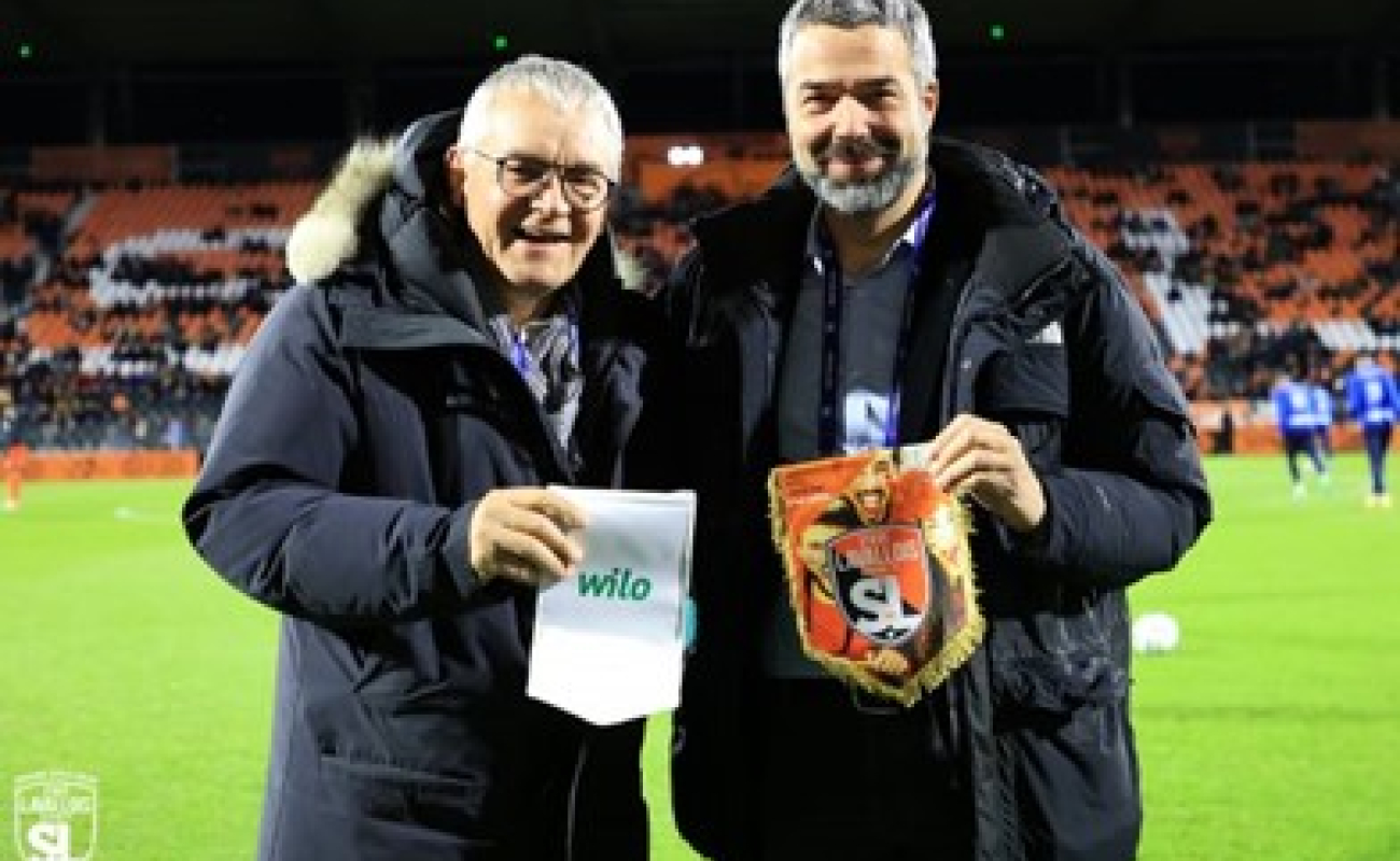 Wilo France s'engage avec le Stade Lavallois