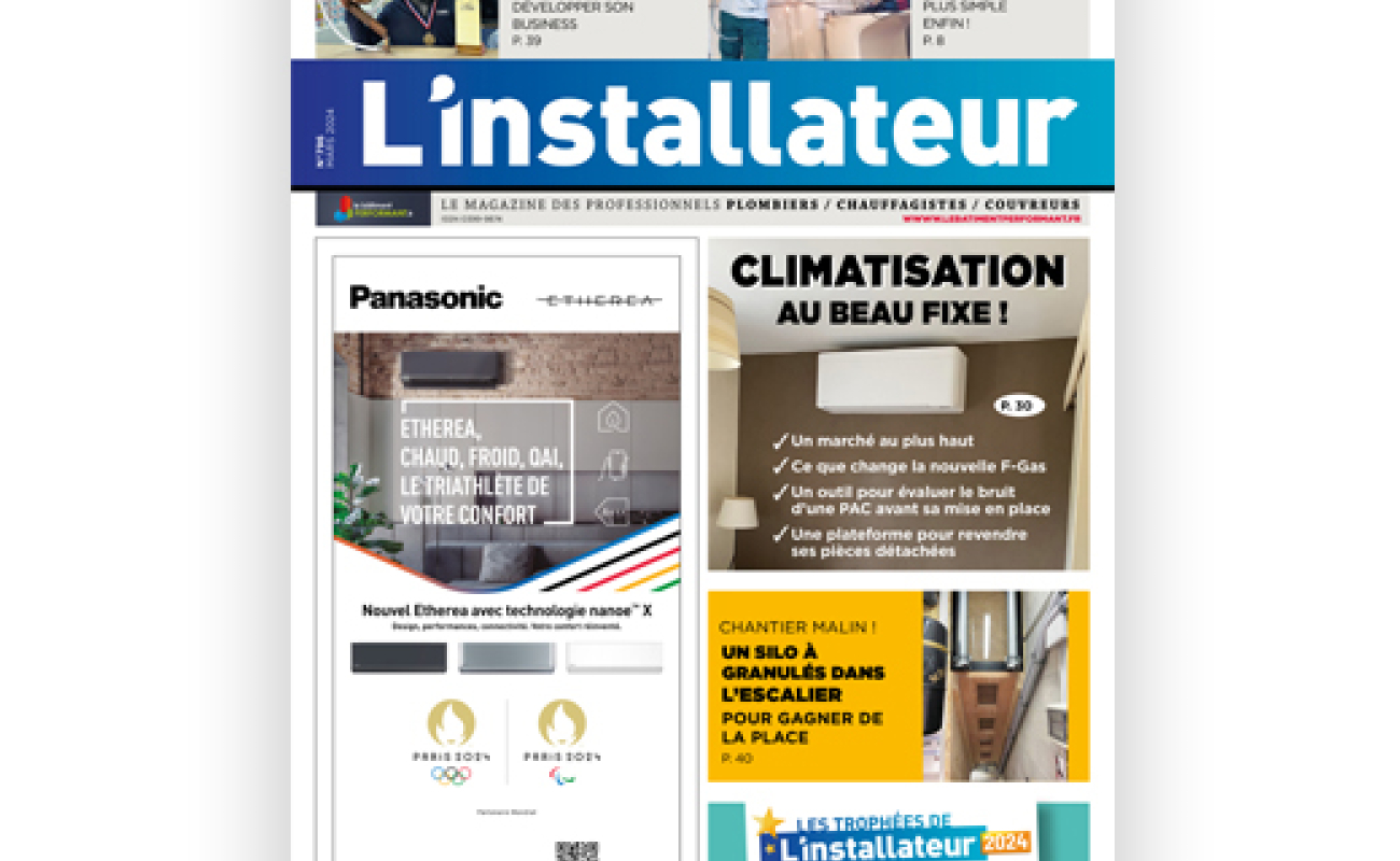 L'Installateur du mois de mars est paru