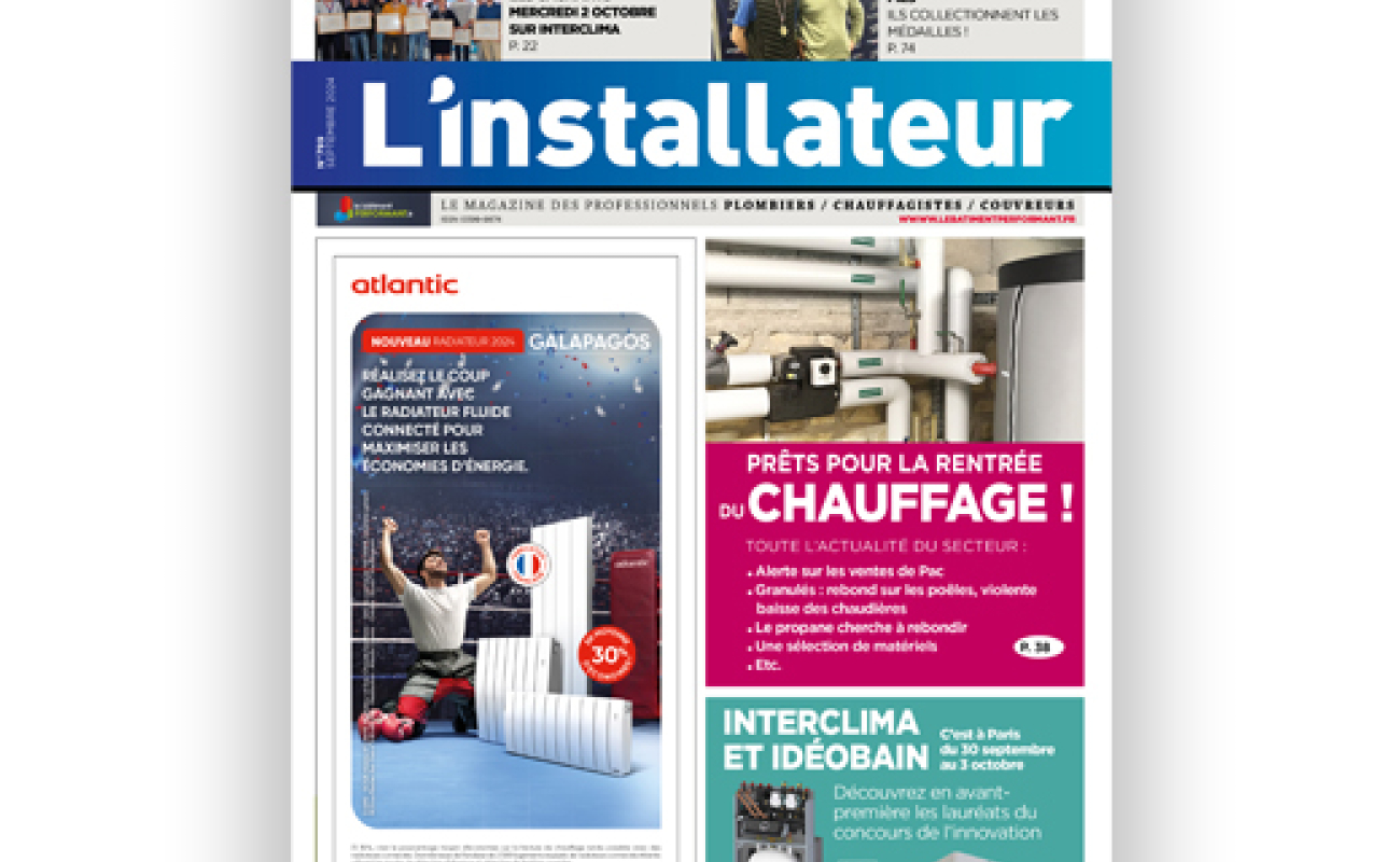 Installateur 799 septembre 2024