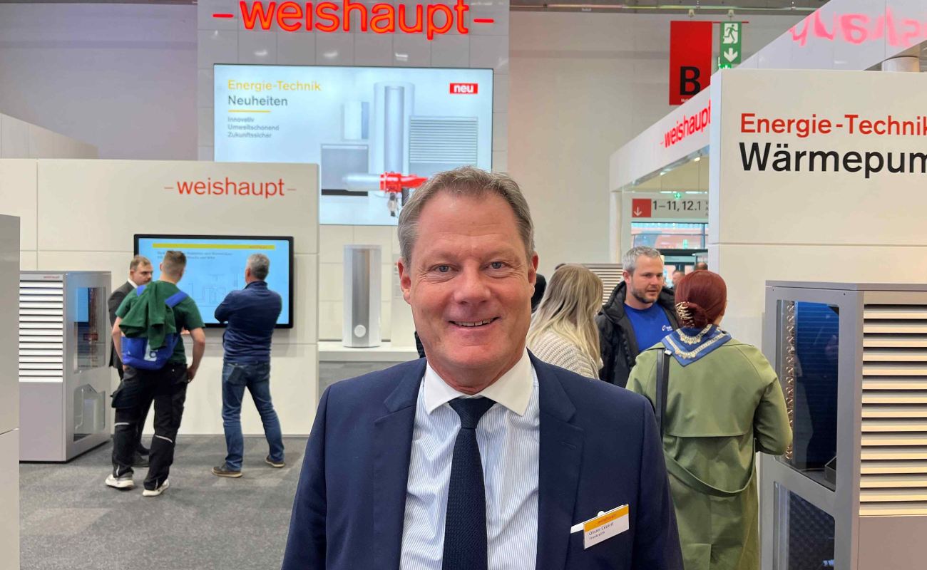 Olivier Cezard, DG Weishaupt France