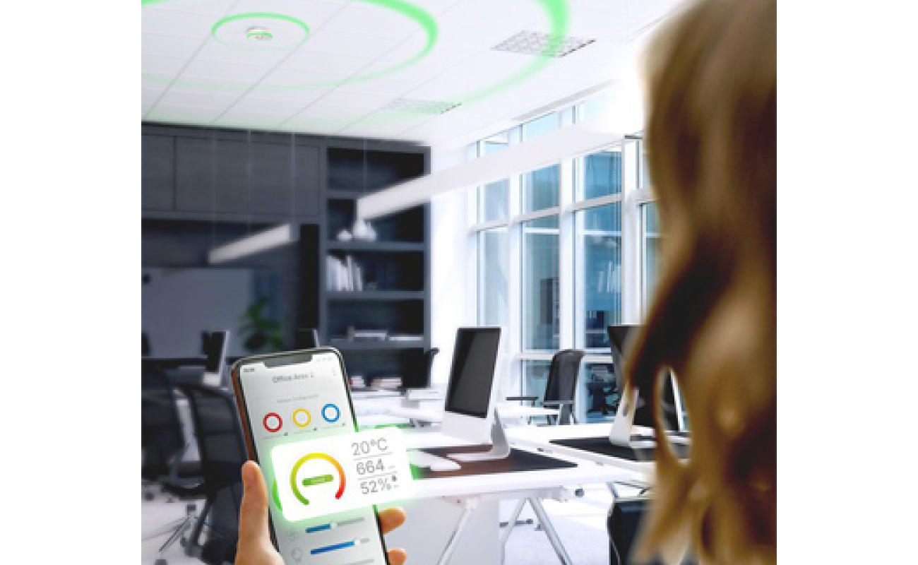 Sauter dote sa gamme de capteurs Smart Sensor viaSens d’une sonde CO₂.