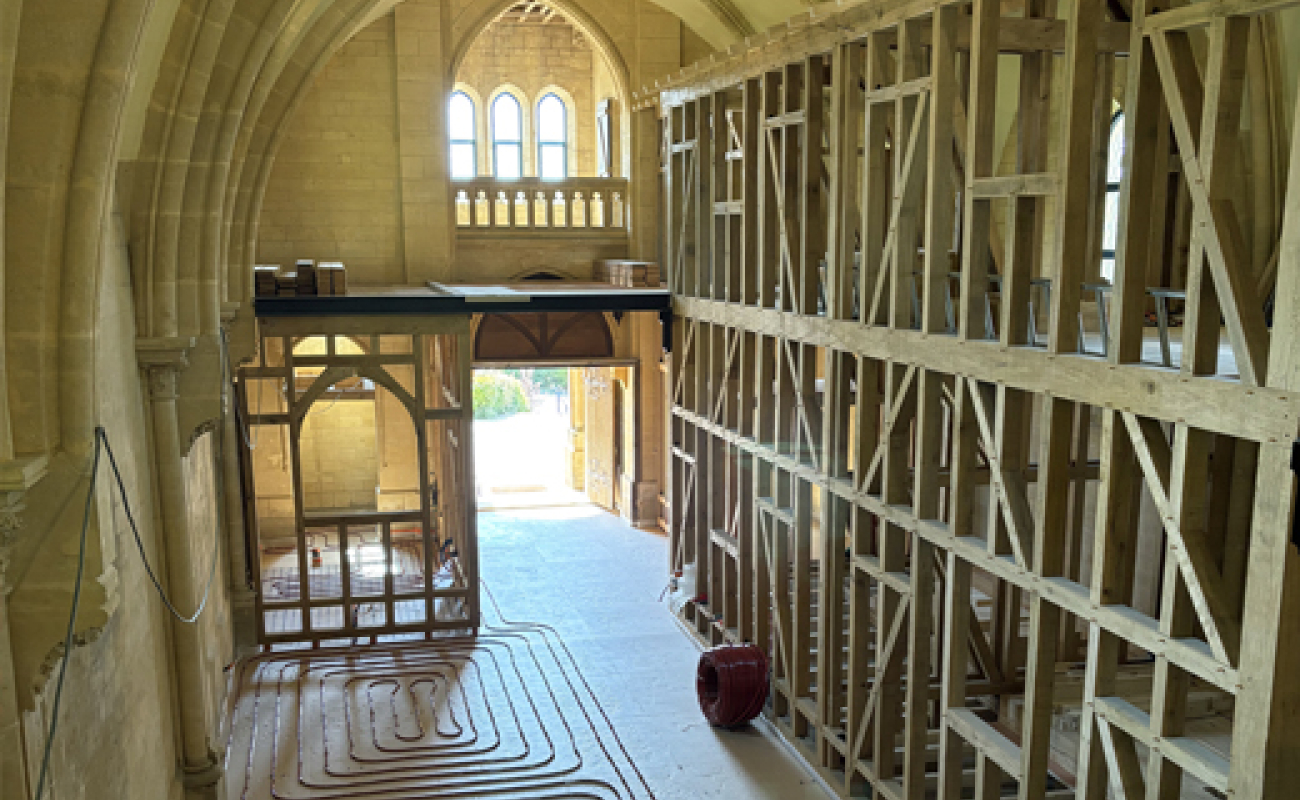 chantier église Rehau