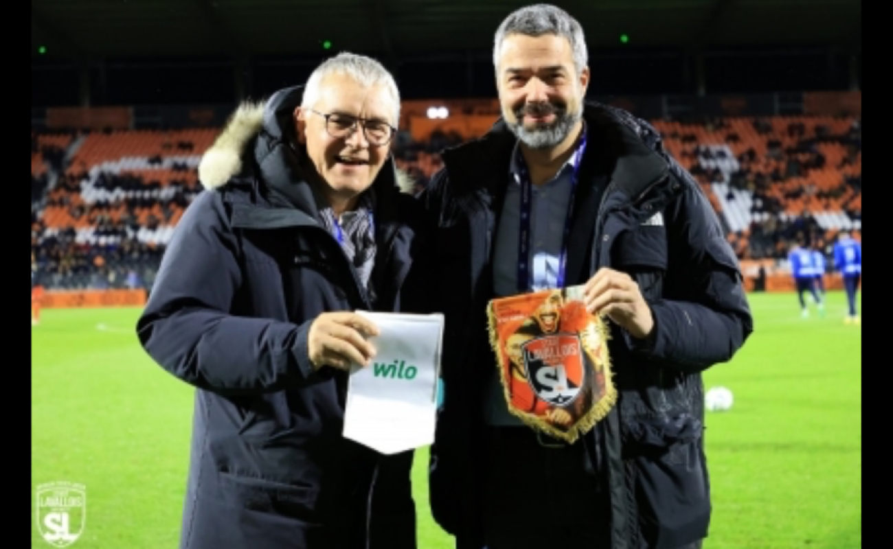 wilo, fabricant, laval, partenariat, football