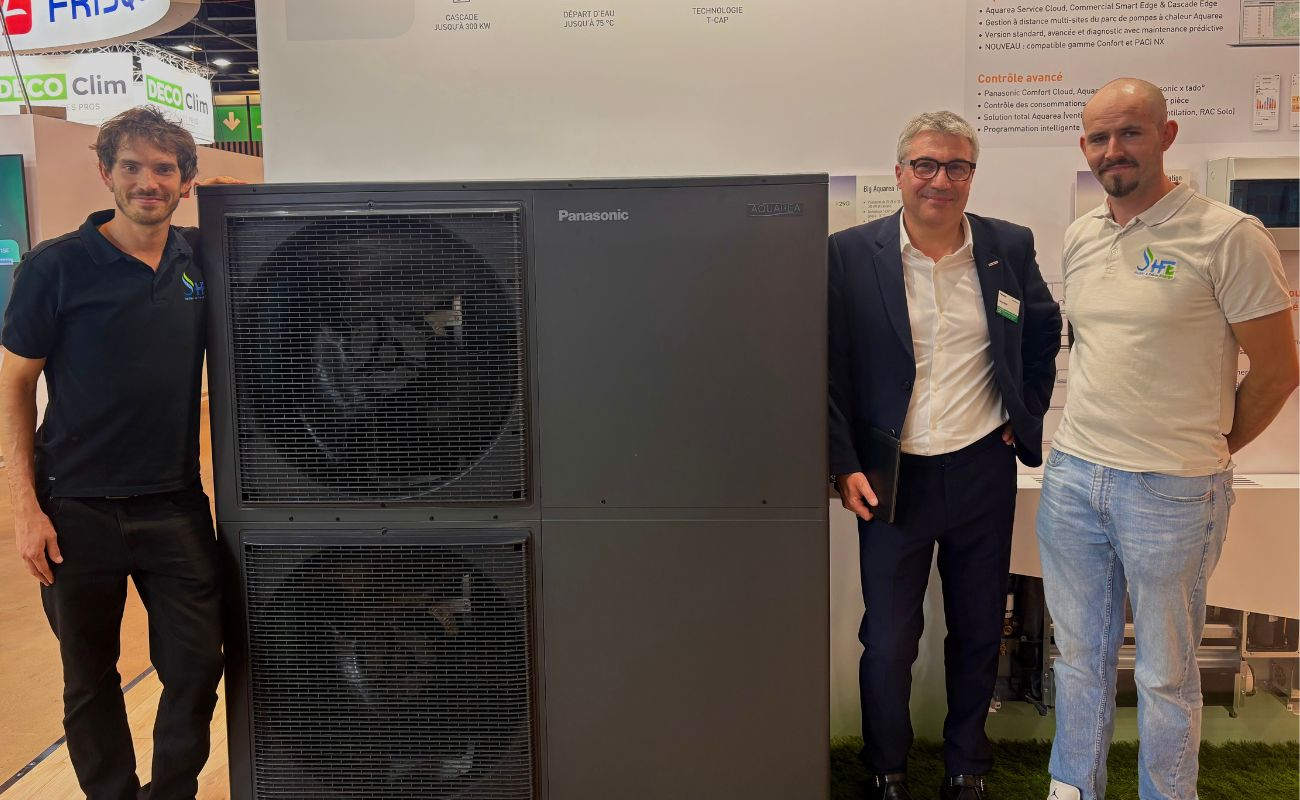 À Interclima, Panasonic voit grand, de la maison au tertiaire