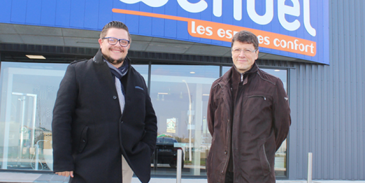 Julien Galache et Philippe Wendel, dirigeant