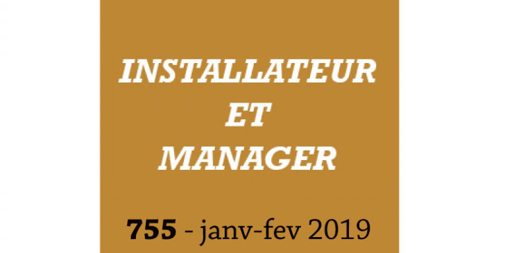 Article complet paru dans L'Installateur 755