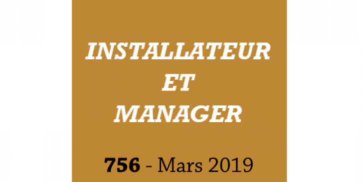 Article paru dans L'Installateur 756