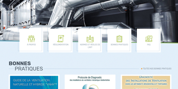 page d'accueil du site