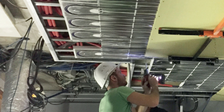 Rénovation : quand le plafond chauffant s'impose