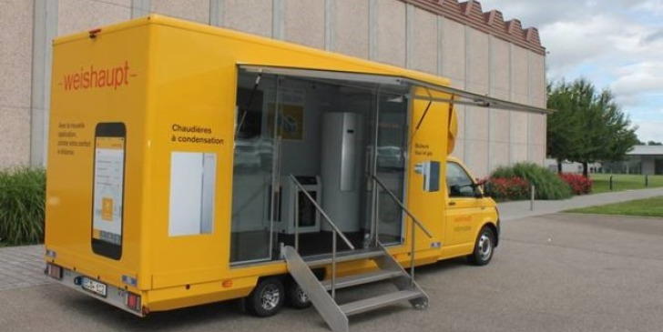 Deux Infomobiles Weishaupt vont sillonner la France jusqu'à la fin de l'année