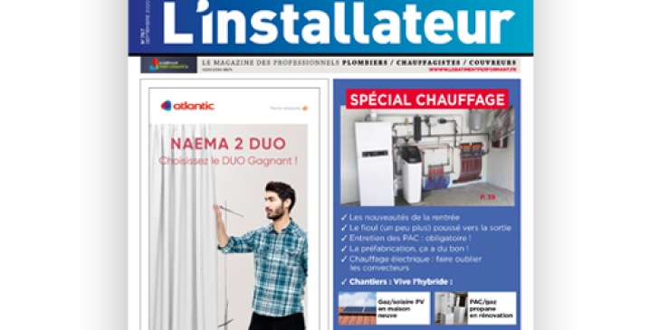 L'Installateur de septembre est paru !