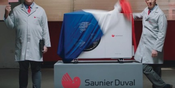 Saunier Duval a choisi l'angle du savoir-faire français pour sa campagne télé pompes à chaleur