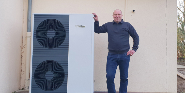 Jérôme Le Cozannet, installateur : «la pac : un bon compromis quand on n’a pas le gaz»