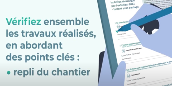 Rénovation énergétique : des fiches pour faciliter la reception