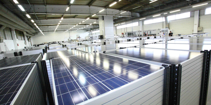 Usine solaire