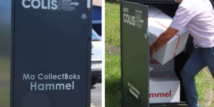 Hammel invente la consigne à domicile ou sur chantier pour des livraisons 24h/24