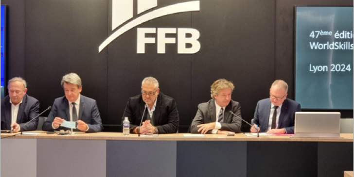L'équipe de France du BTP en marche