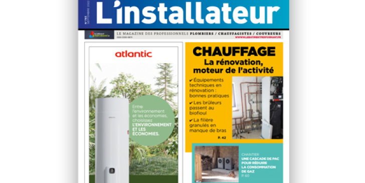 L'Installateur de septembre est paru