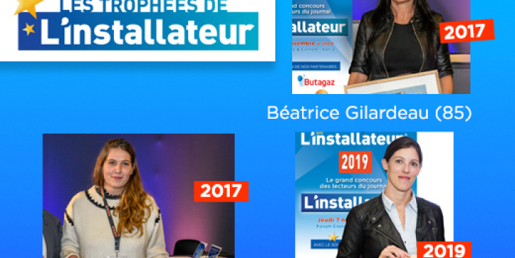Les femmes à l'honneur depuis 2002 avec les Trophées de l'installateur