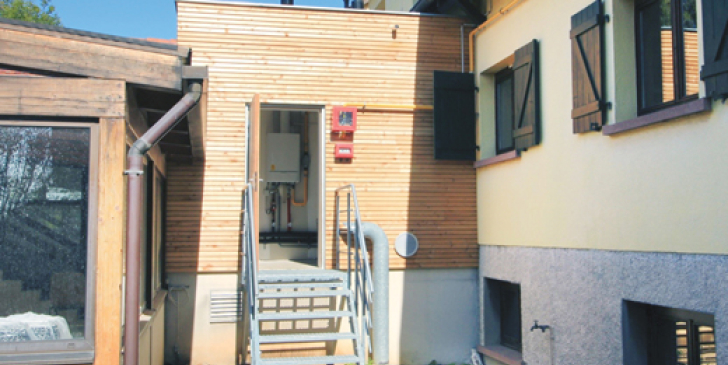 Changement d’énergie pour un hôtel alsacien