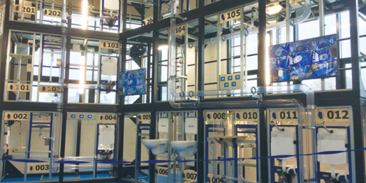 L’Eco-Campus du Bâtiment inaugure sa tour hydraulique