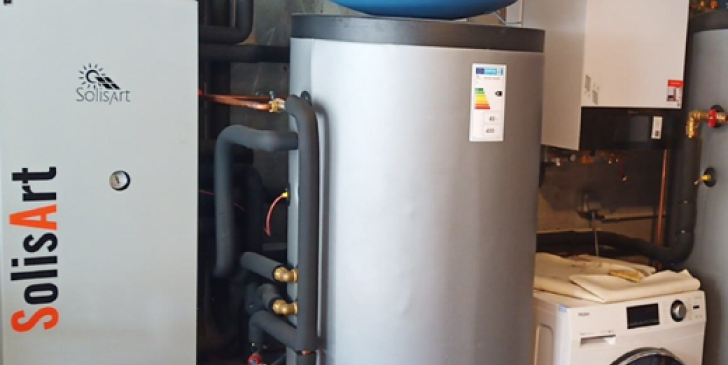 Système solaire combiné + chaudière Thpe : un cocktail minceur pour gagner 2 classes d'énergie