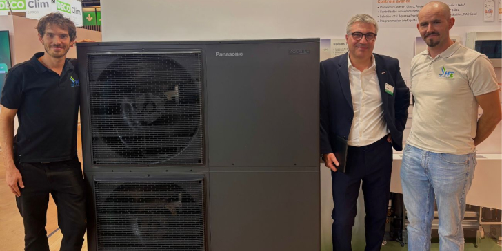 À Interclima, Panasonic voit grand, de la maison au tertiaire