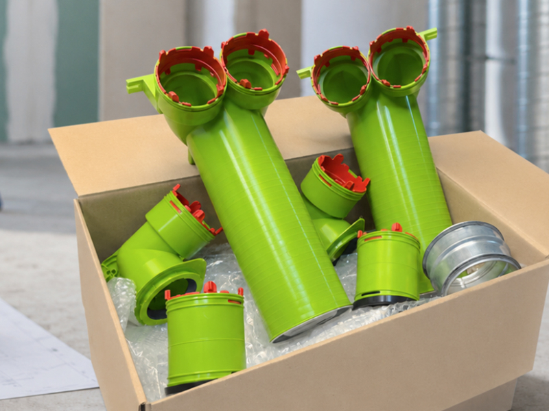 Ubbink veut installer sa gaine verte dans tous les bons réflexes