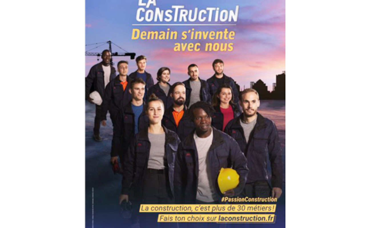 affiche "demain s'invente avec vous"