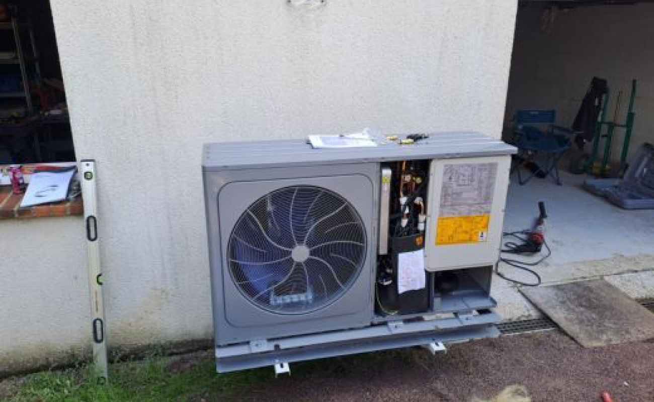 installation d'une pompe à chaleur Airwell