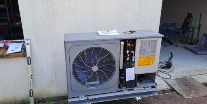 installation d'une pompe à chaleur Airwell